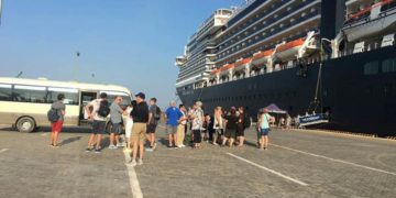 នាវាទេសចរណ៍ចំនួន ០១ គ្រឿង ឈ្មោះ WESTERDAM ដែលជានាវាទី ០១ មកពីកំពង់ផែ Laem Chabang ប្រទេសថៃ ចូលចតនៅកំពង់ផែស្វយ័តក្រុងព្រះសីហនុ ។